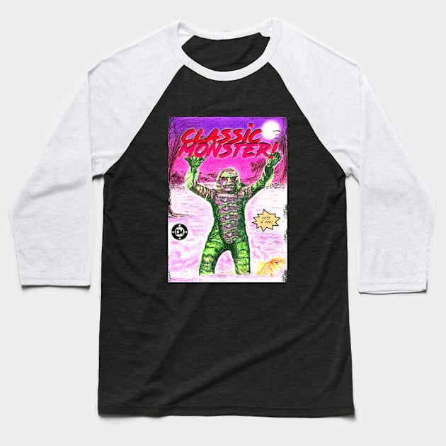 Classic Monster Baseball T-Shirt by Producer